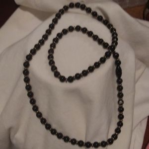 Set of Vintage Earrings and Necklace